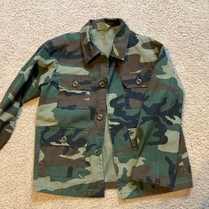Boys military fatigue size S/M